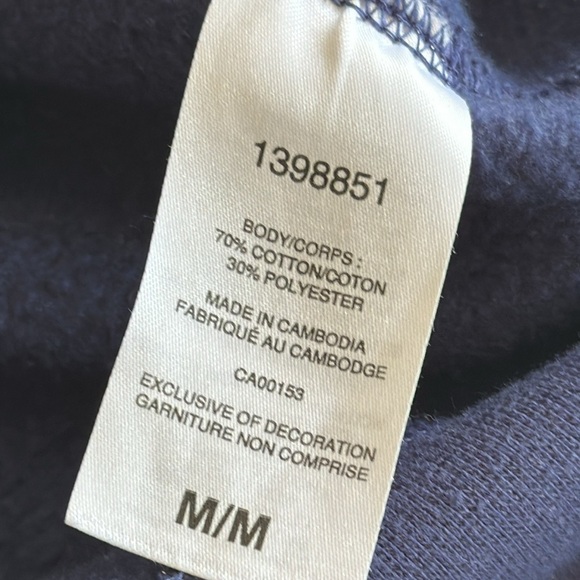 Ladies champion, authentic athletic apparel M, made in Cambodia navy blue - Picture 8 of 10